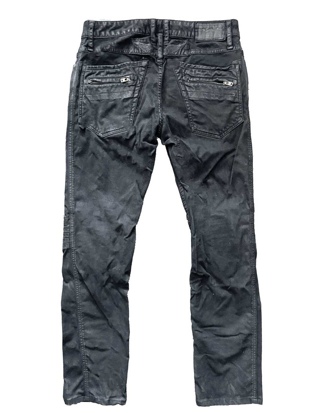 Robins Jeans ROBINS JEANS "MOTARD" ZIP PLEATED KN… - image 2