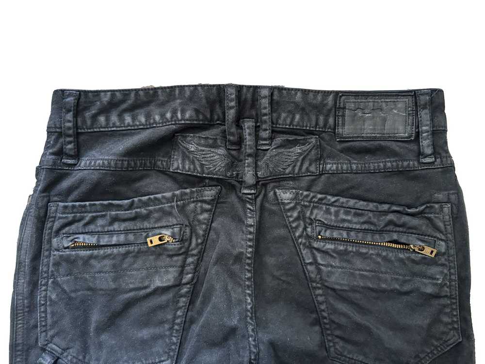 Robins Jeans ROBINS JEANS "MOTARD" ZIP PLEATED KN… - image 5