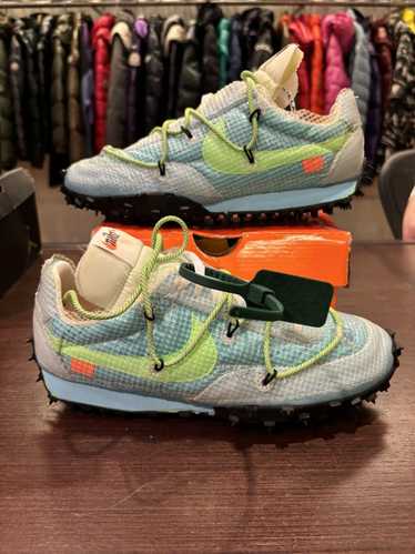 Nike Waffle on sale Racer Off-White Vivid Sky Sz 14.5