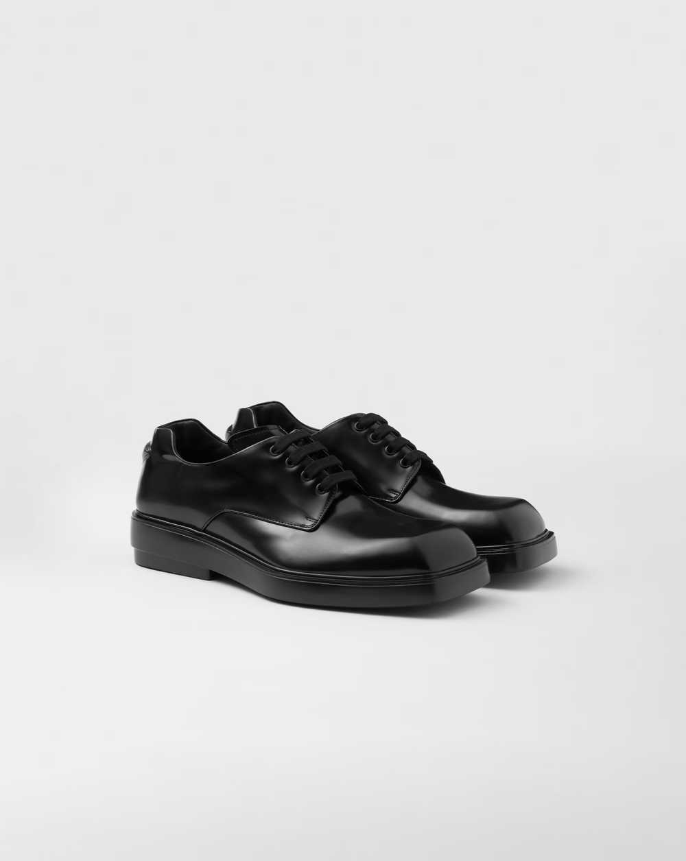 Prada SS24 Brushed leather derby shoes (PRADA SIZ… - image 5