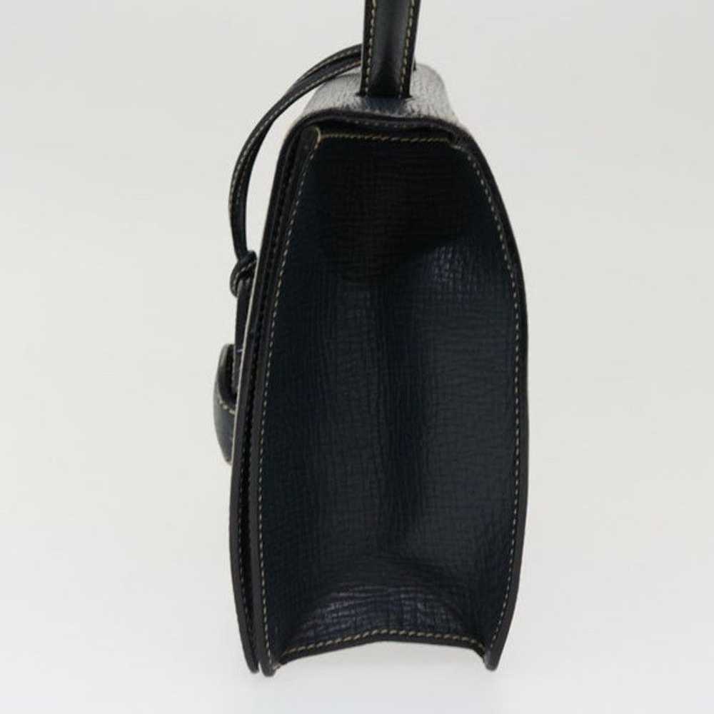 Loewe LOEWE Barcelona Hand Bag Leather Navy - image 4