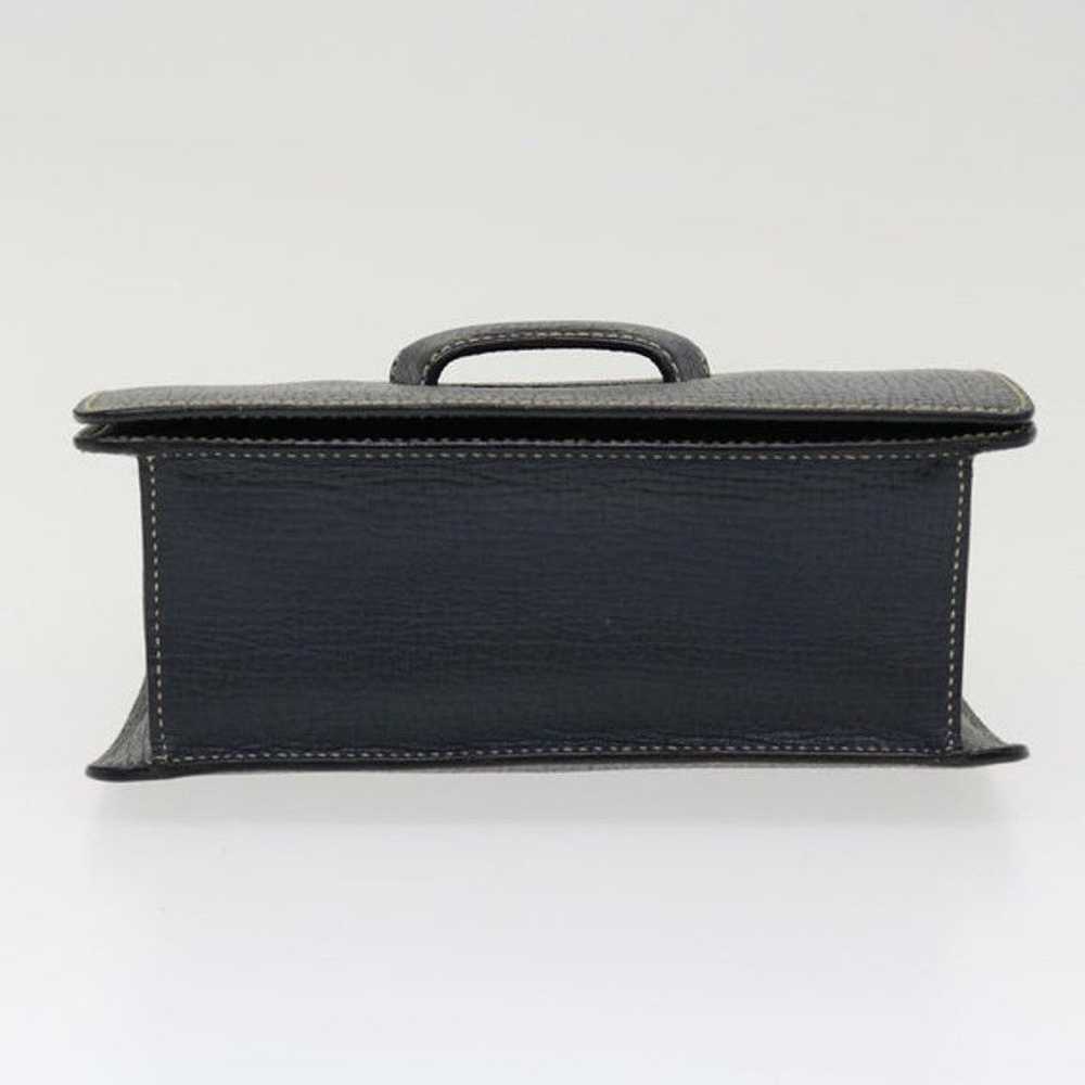 Loewe LOEWE Barcelona Hand Bag Leather Navy - image 5