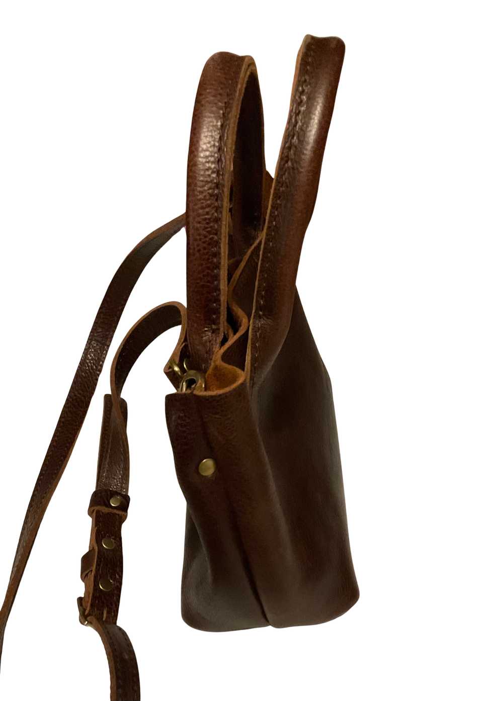 Portland Leather Raindrop Crossbody Bag - image 3