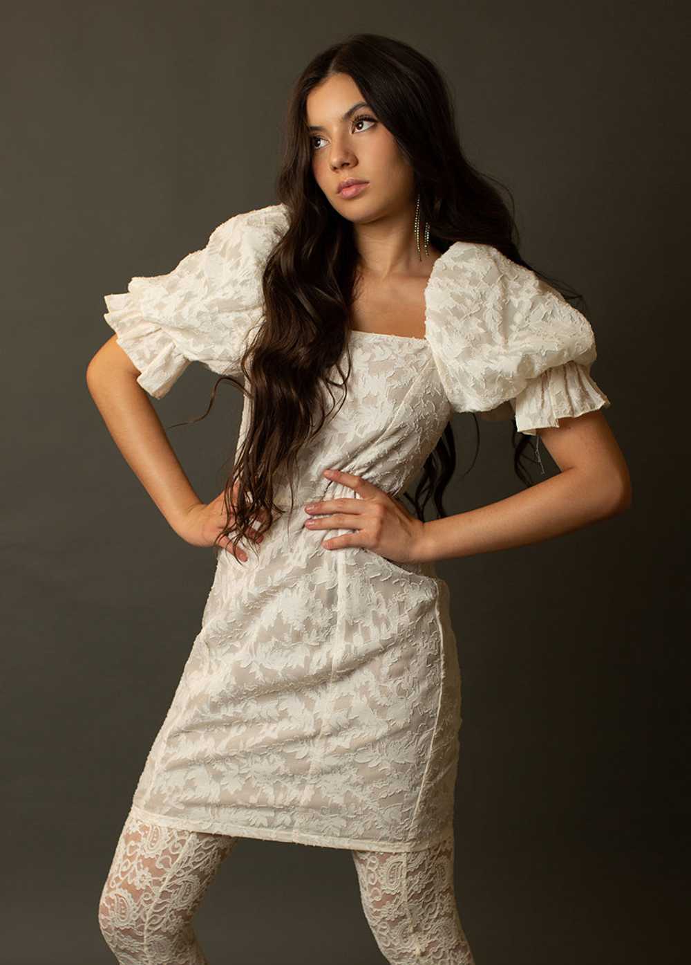 Joyfolie Livi Dress in Cream - image 9