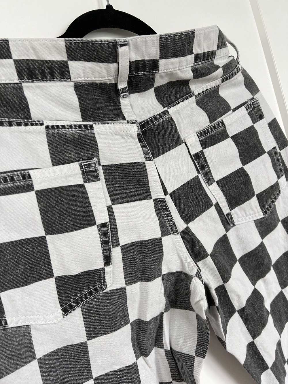 Topman Checkered denim pant 30 - image 3