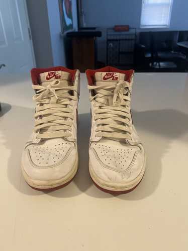 Nike Air Jordan metallic red 1s