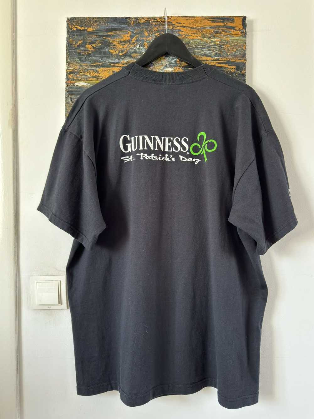 Band Tees × Vintage Vintage 90s Guiness Saint Pat… - image 4