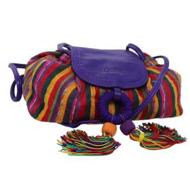 Loewe LOEWE Shoulder Bag cotton Multicolor Purple