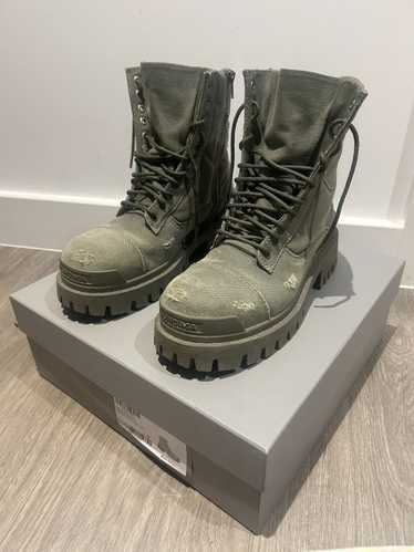 Balenciaga Balenciaga Combat Strike Boots