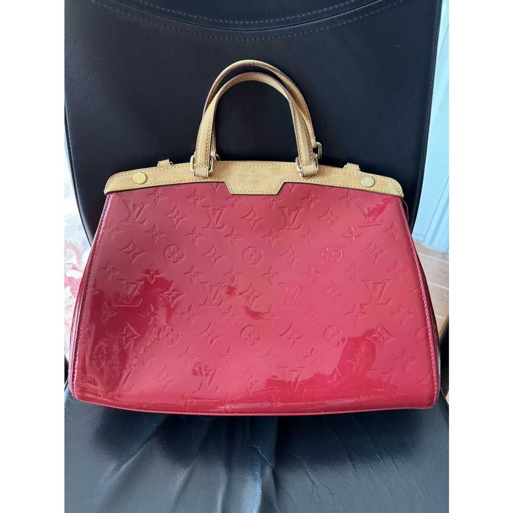 Louis Vuitton Bréa patent leather handbag - image 2