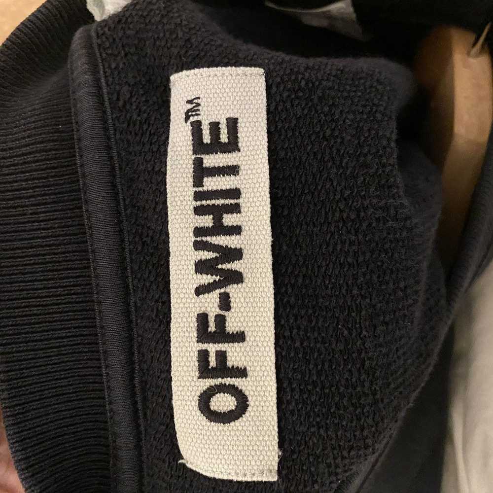 Off-White Off-White Big Logo Sweatshirt Black Whi… - image 11