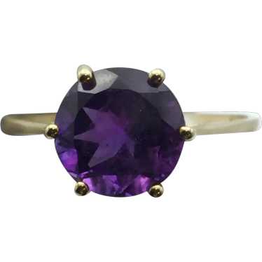 10K Amethyst Ring - image 1