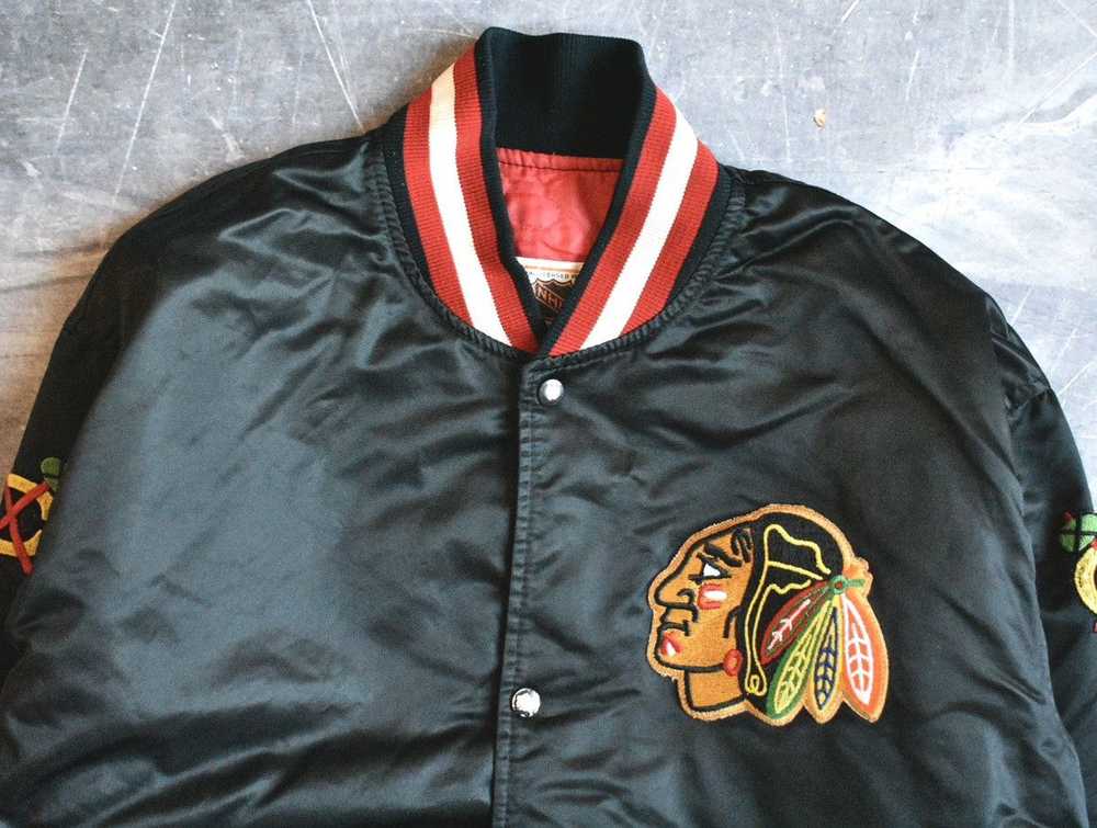 NHL × Starter × Vintage Vintage 90s Chicago Black… - image 2