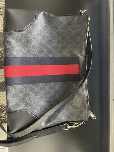 Gucci Gucci Messenger Crossbody Bag Black