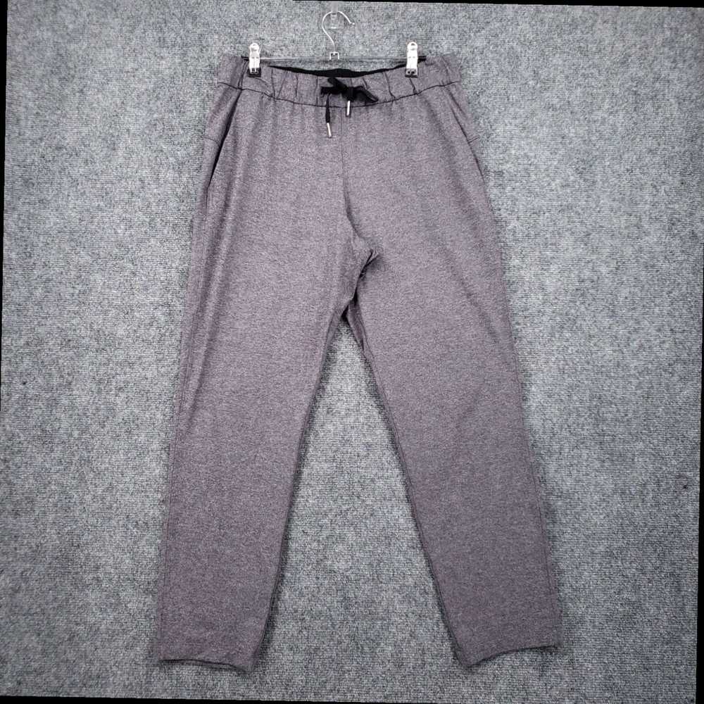 Lululemon High Rise Gray Straight Leg Athletic St… - image 1