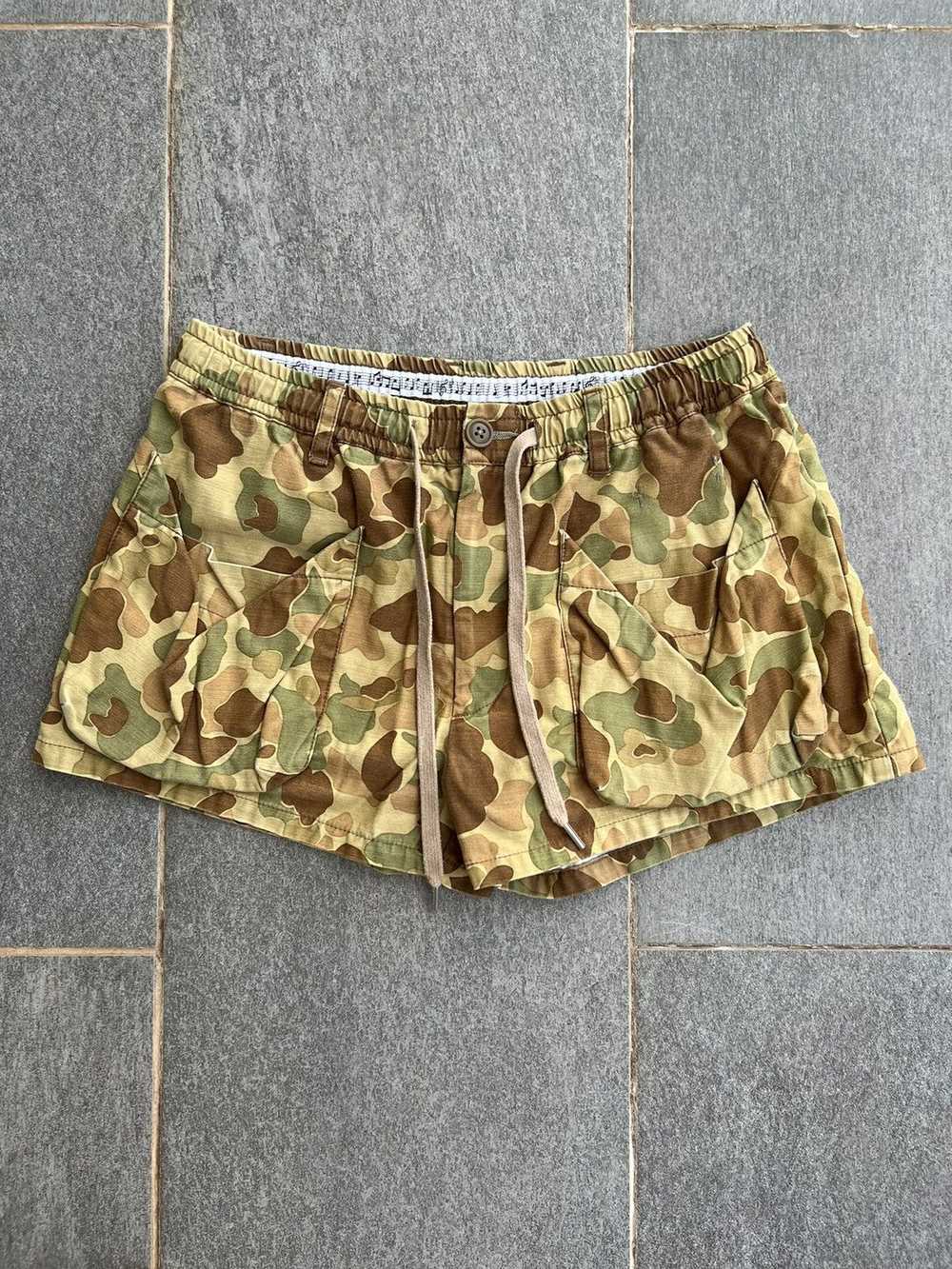 Number (N)ine Number (N)ine Camo Shorts - image 1