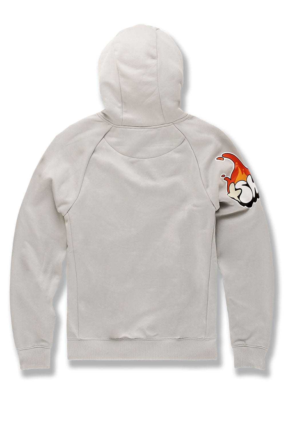 Jordan Craig Plush Fuego Pullover Hoodie (Cement) - image 3