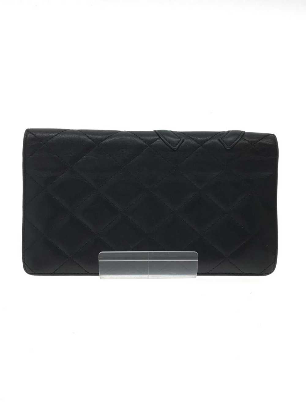 [Japan Used Wallet] Used Chanel Long Wallet/Leath… - image 2