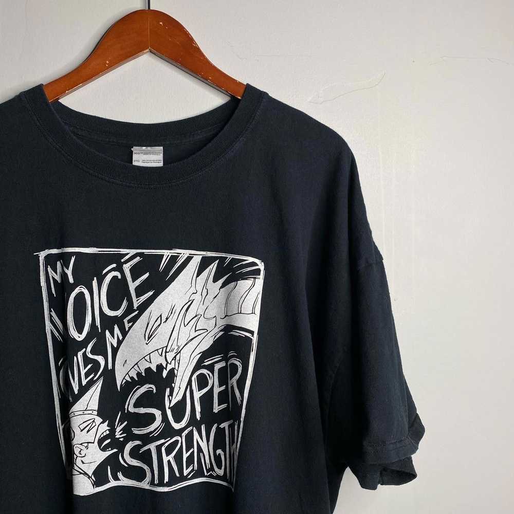 Streetwear Oversized Black Dragon Graphic T Shirt… - image 3