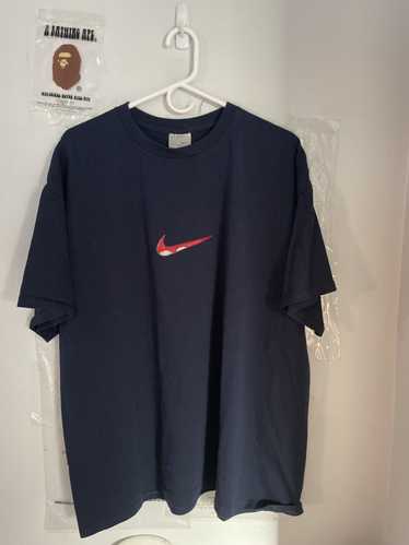 Nike × Vintage Bloody swoosh T