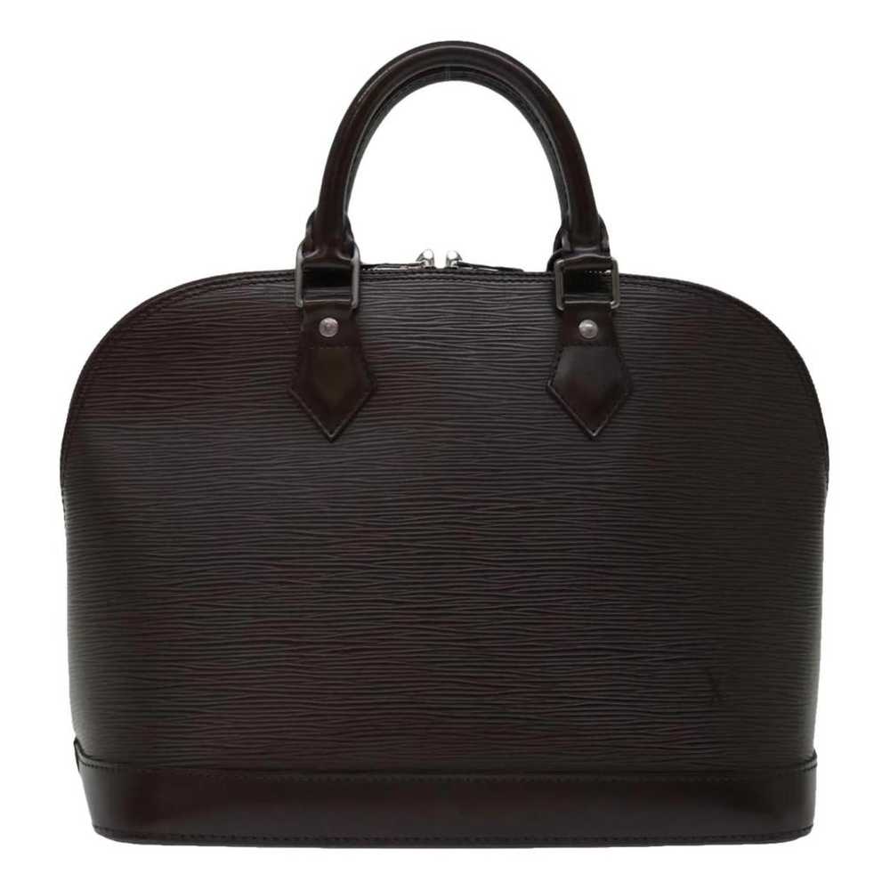 Louis Vuitton Alma leather handbag - image 1