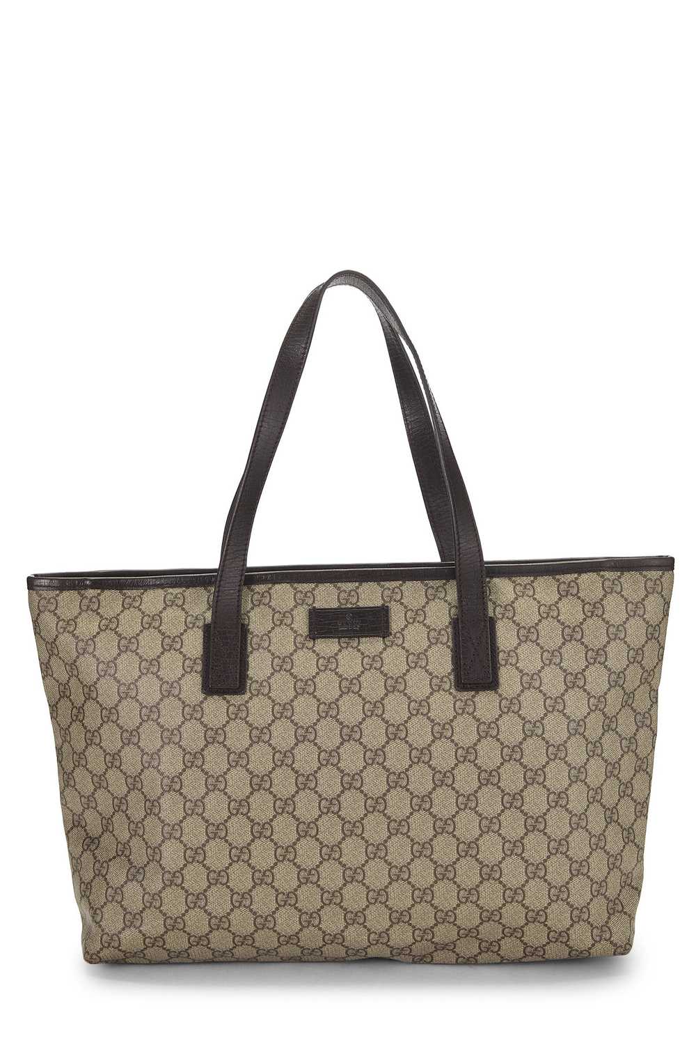 Brown Original GG Supreme Canvas Tote Large - image 1