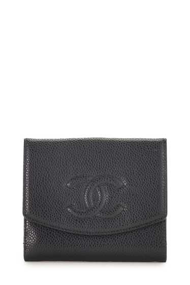 Black Caviar Timeless 'CC' Compact Wallet