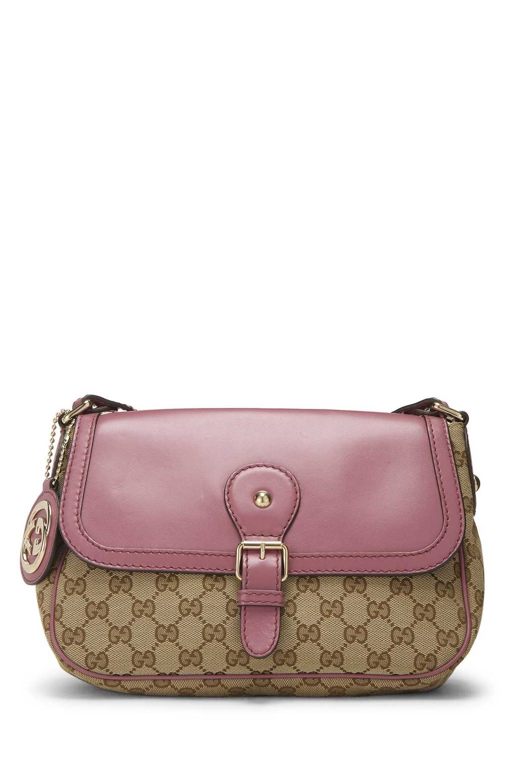 Pink Original GG Canvas Sukey Crossbody - image 1