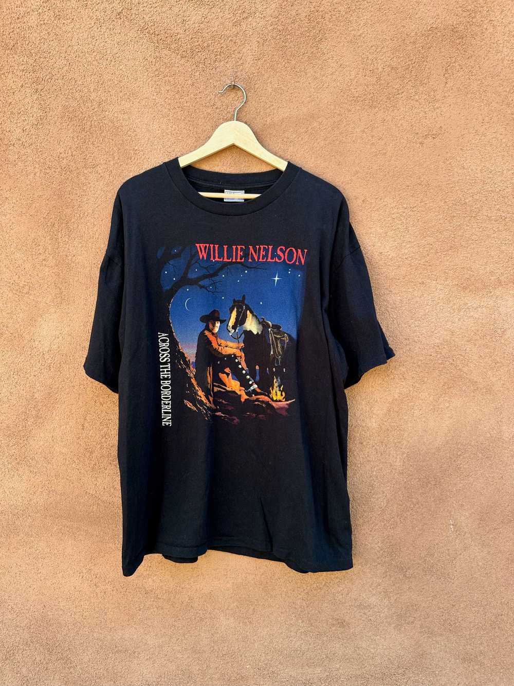 Willie Nelson Across the Borderline T-shirt - image 1