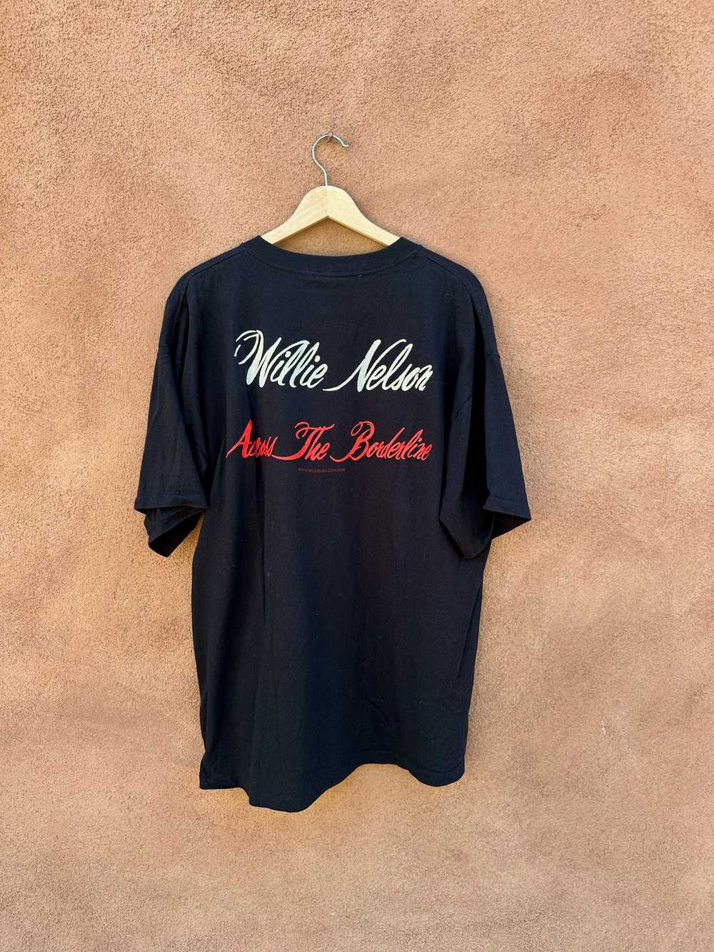 Willie Nelson Across the Borderline T-shirt - image 2