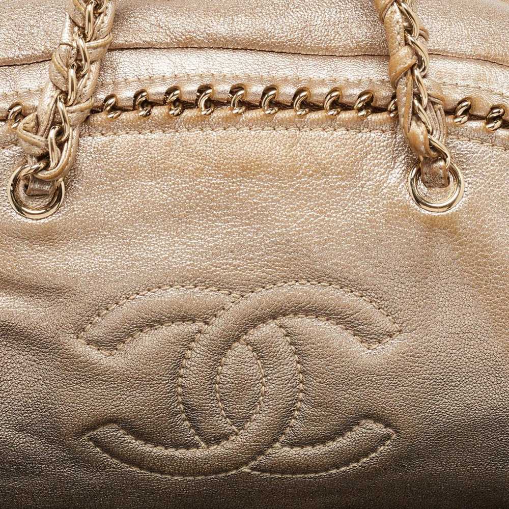 Chanel Leather satchel - image 4