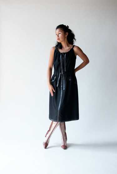 1970s Black Dress | Courreges