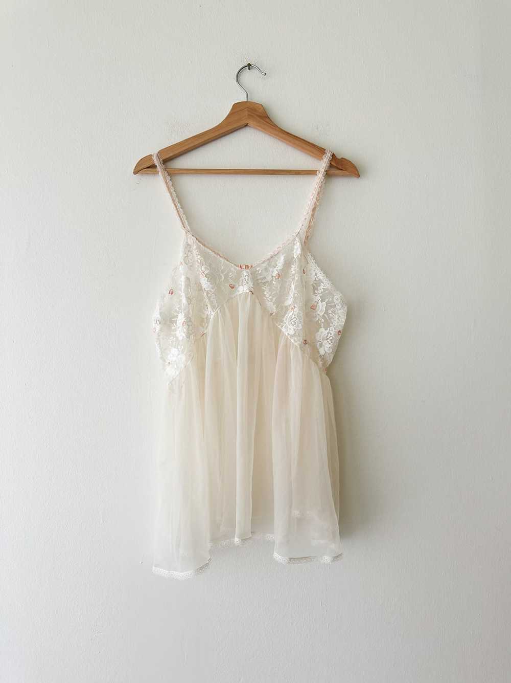 Sheer Negligee Top - image 1