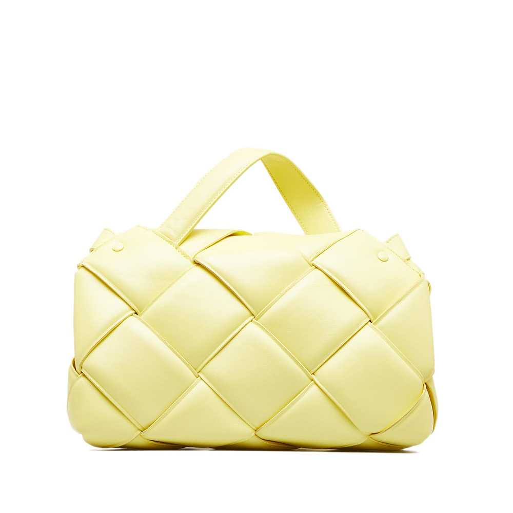 Product Details Bottega Veneta Yellow Maxi Intrec… - image 3