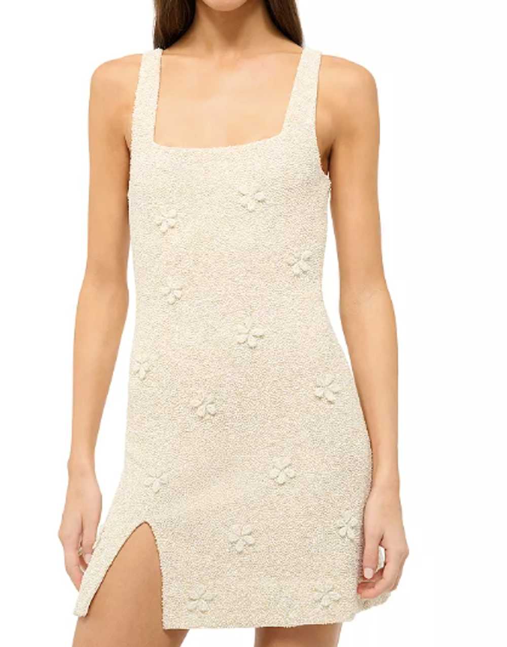 Managed by hewi Staud Ivory Le Sable Mini Dress - image 4