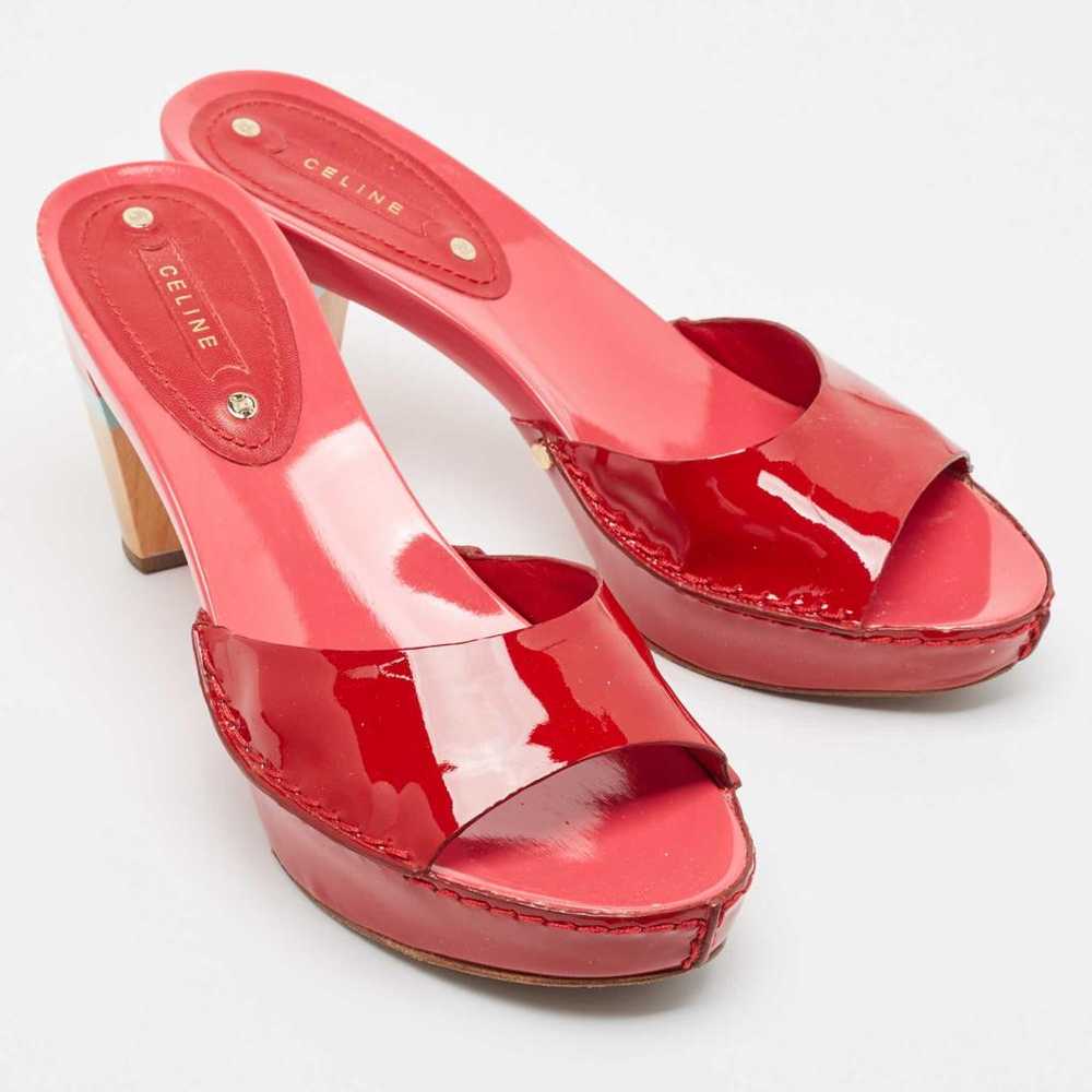 Celine Patent leather sandal - image 3