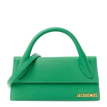 JACQUEMUS Smooth Calfskin Le Chiquito Long Green - image 1