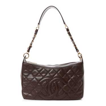 CHANEL Caviar Quilted Timeless CC Shoulder Bag Br… - image 1