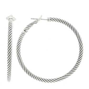 DAVID YURMAN Sterling Silver Medium Cable Classic… - image 1