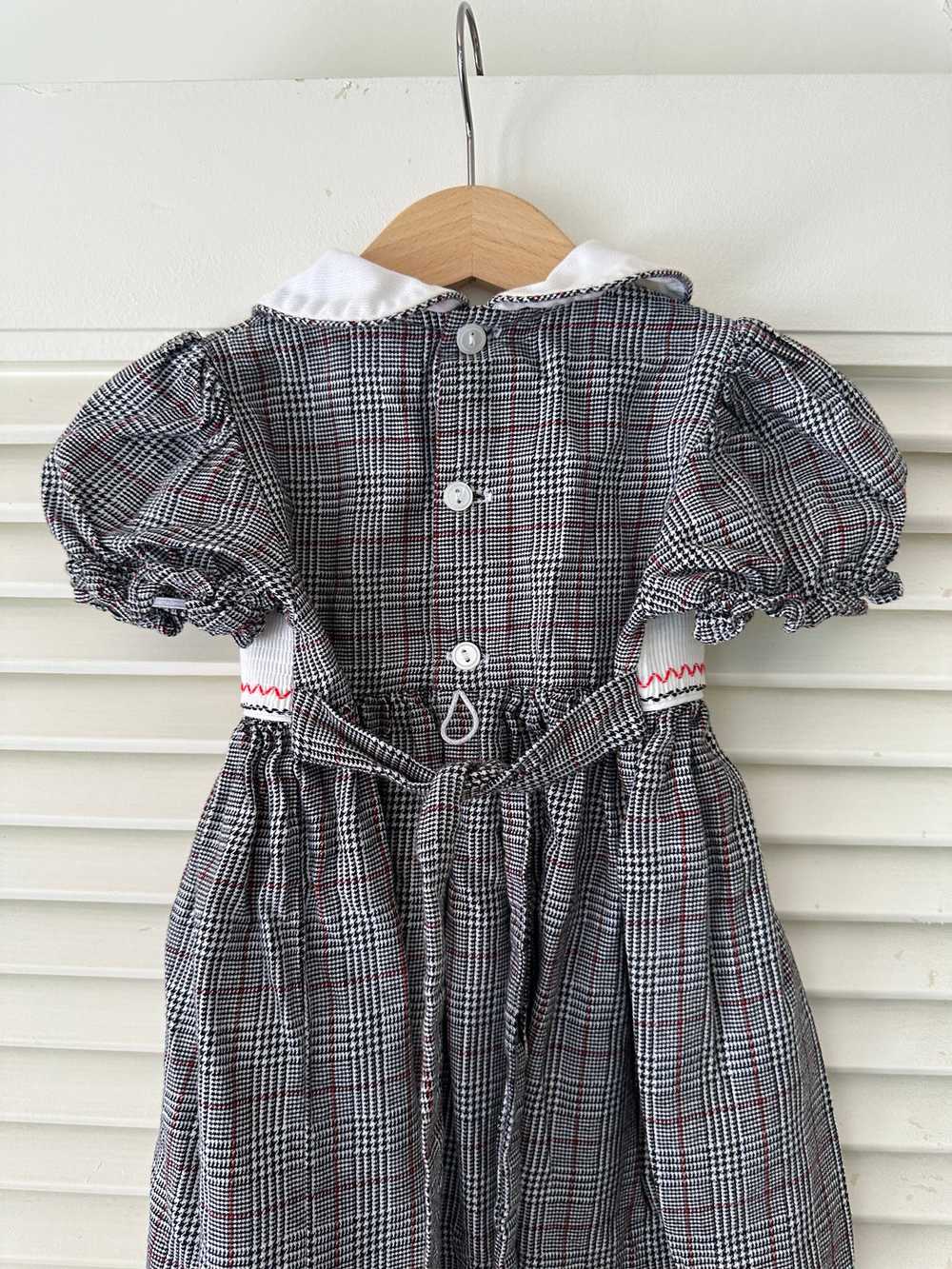 Vintage Baby Smocked Dog Dress - image 4