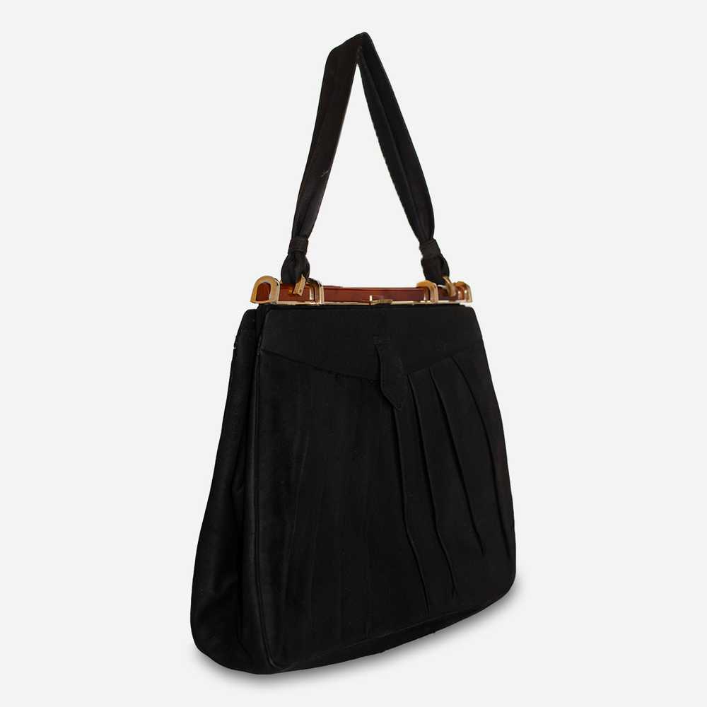 Black Handbag by Renard Paris | Classic Structure… - image 2