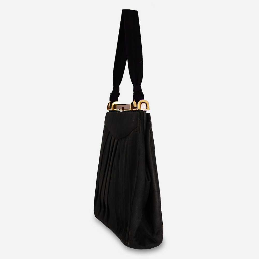 Black Handbag by Renard Paris | Classic Structure… - image 3