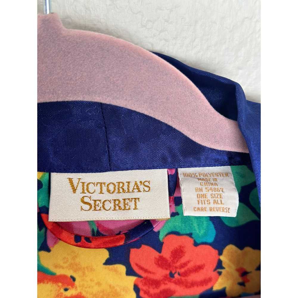 Victoria's Secret Vintage Gold Label Robe Satin F… - image 4