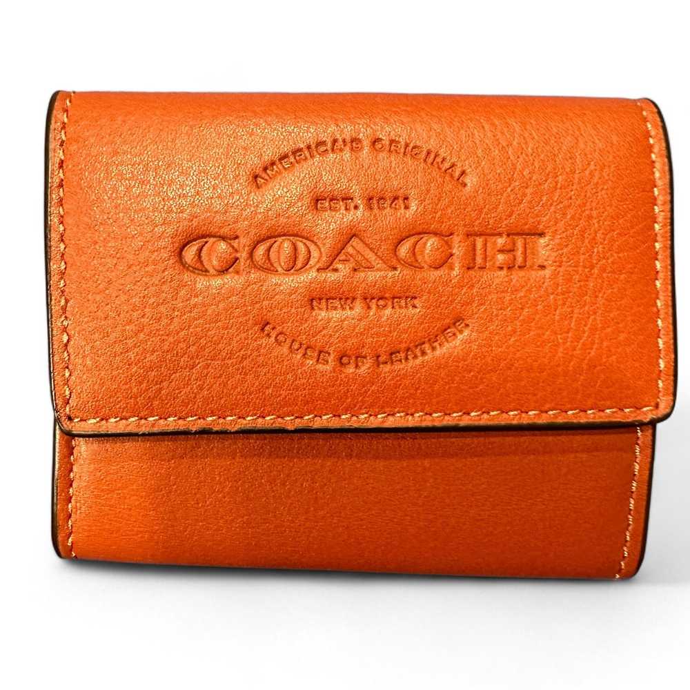 Coach Coach Men's Coin Wallet Leather - Terracott… - image 8