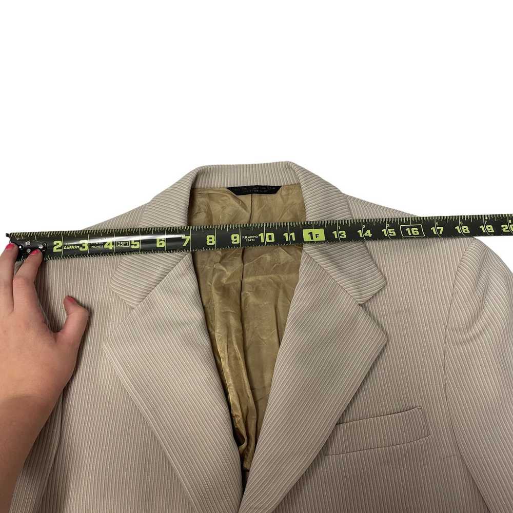 Palm Beach 70’s Palm Beach Tan Sport Coat TEXTURE… - image 10