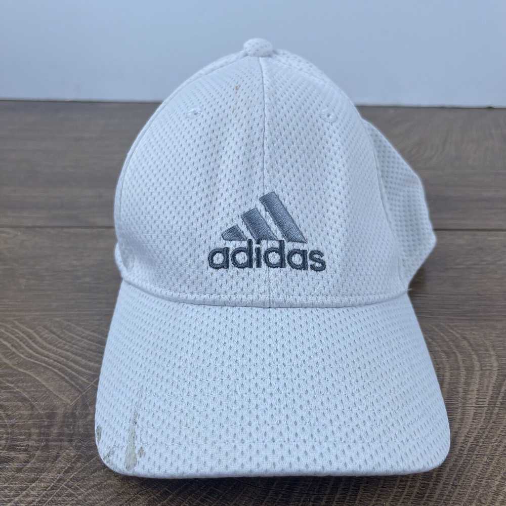 Other Adidas White Hat OSFA Stretch Fit Adjustabl… - image 1