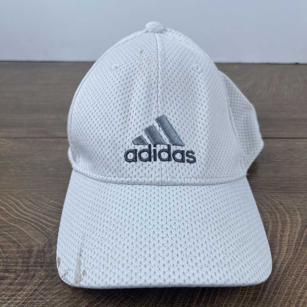 Other Adidas White Hat OSFA Stretch Fit Adjustabl… - image 2