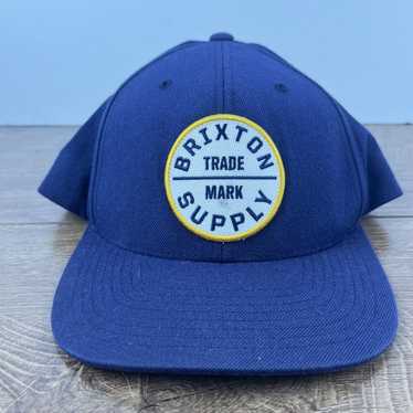 Other Brixton Supply Hat Brixton Snapback Hat Blue