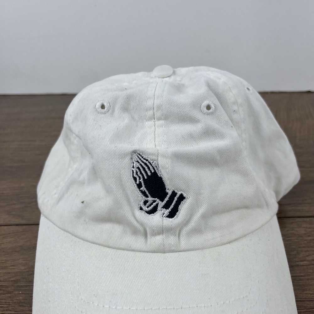 Other Praying Hands Hat Pray Adjustable Hat White… - image 6