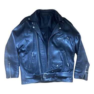 Raey Leather biker jacket